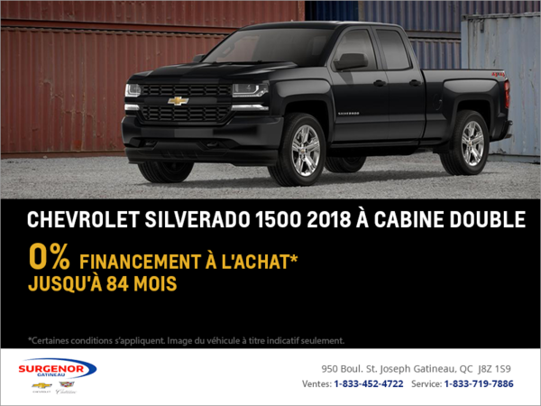 Chevrolet Silverado 1500 2018