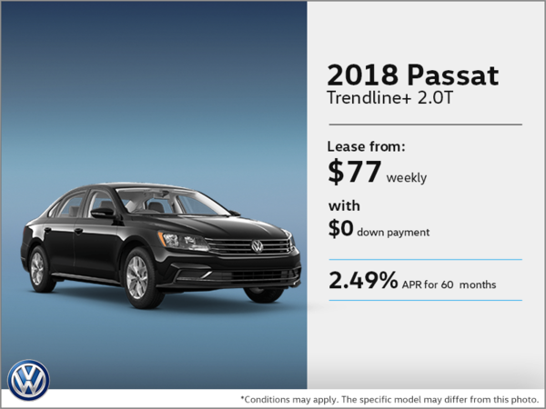 Lease the 2018 Passat!