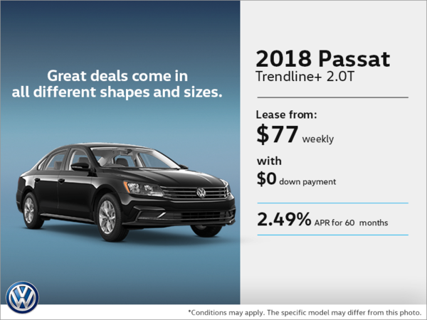 Lease the 2018 Passat!