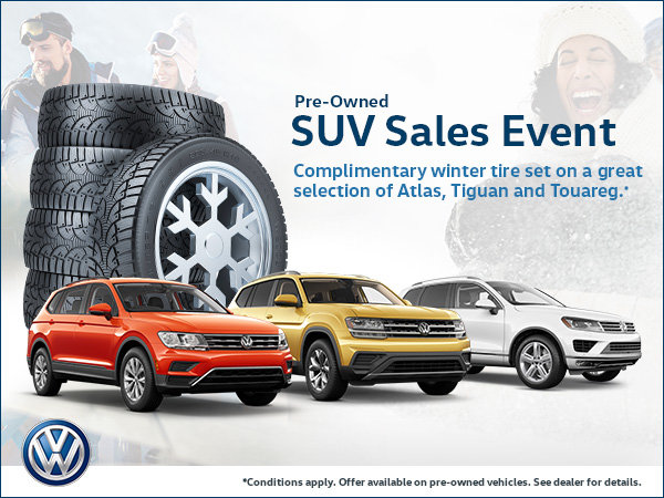Get Ready for Winter with our Pre-Owned SUV Sales Event!