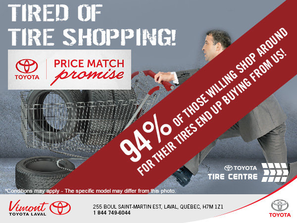 Tired of Tire Shopping?