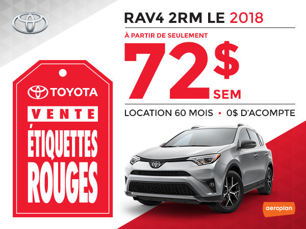 RAV4 2RM LE 2018