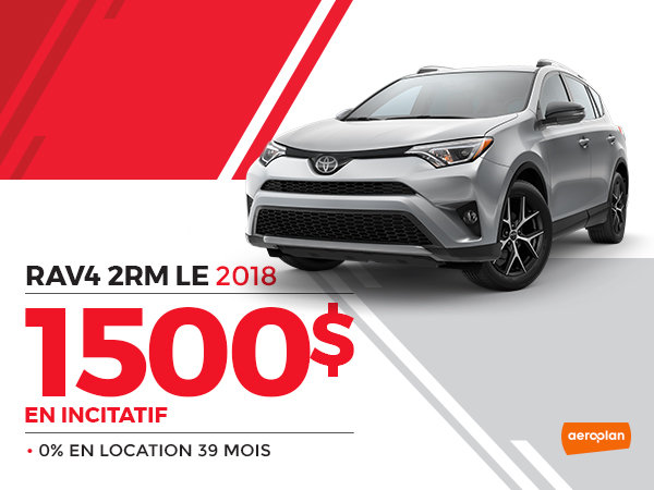 RAV4 2RM LE 2018