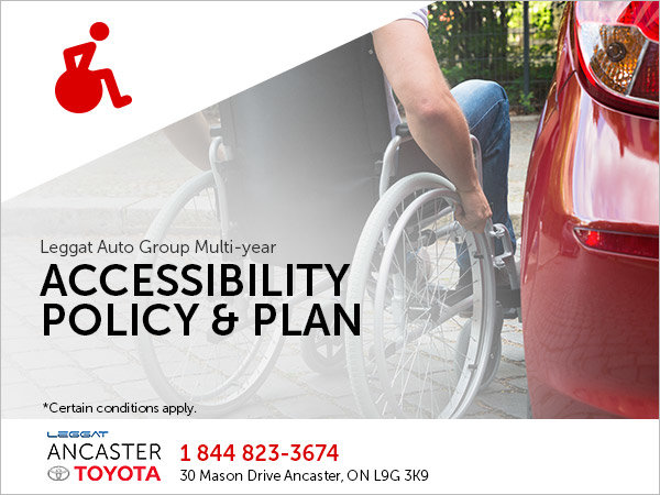 Leggat Auto Group Multi-Year Accessibility Policy and Plan