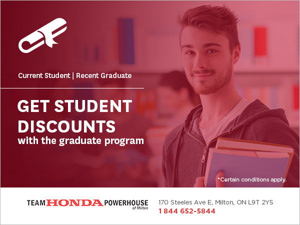 Get Student Discounts with the Graduate Program