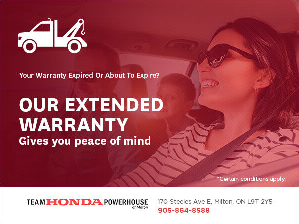 Get Our Extended Warranty
