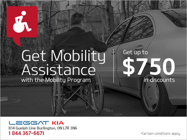 Get Mobility Assistance with Kia Canada's Mobility Program