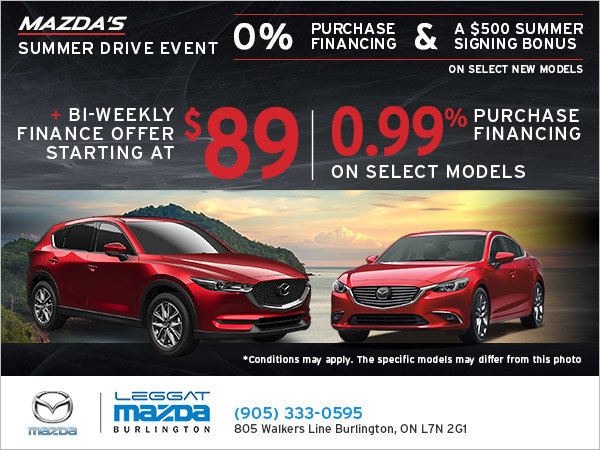 Experience Mazda's Summer Drive Event