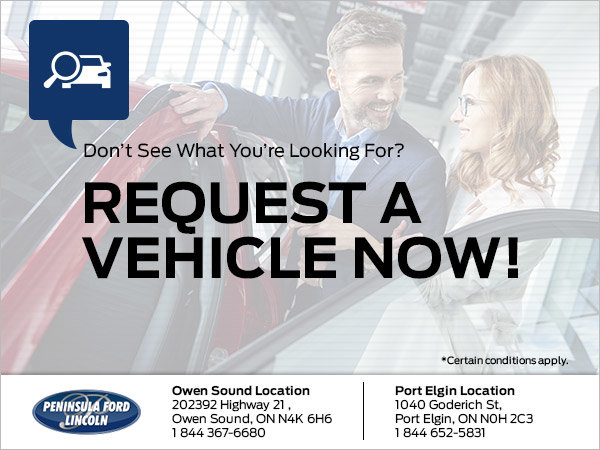 Request a Vehicle Now!