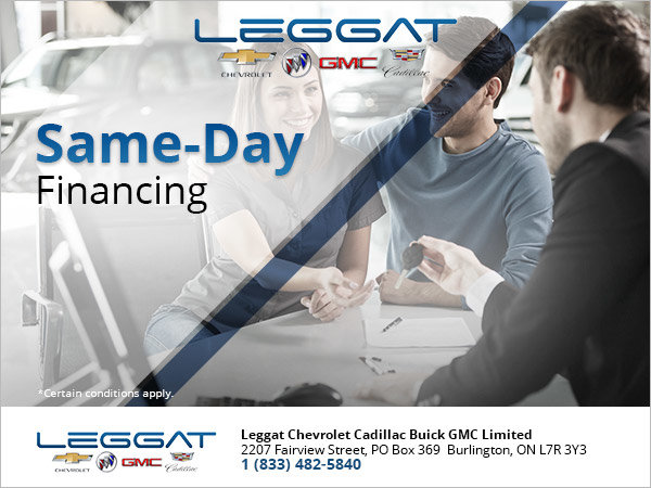 Same-Day Financing Burlington