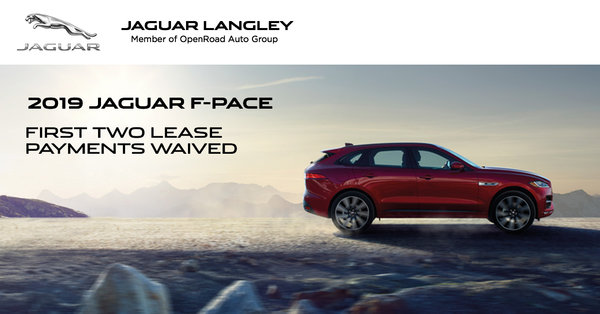First Two Lease Payment Waived