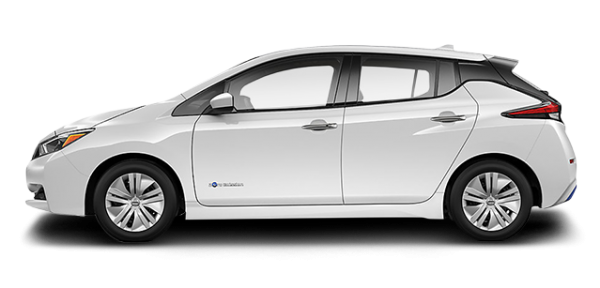 Resultado de imagem para 2018 white nissan leaf