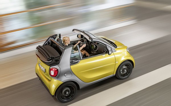 La smart cabrio se dévoile
