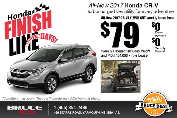 Drive Home the 2017 Honda CR-V!