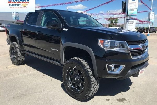 New 2018 Chevrolet Colorado Lt Custom Lifted 294b W Black For