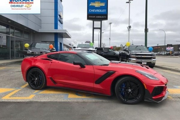 New 2019 Chevrolet Corvette Zr1 Torch Red For Sale