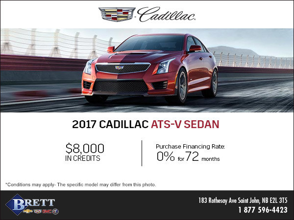 Save on the 2017 Cadillac ATS-V Sedan