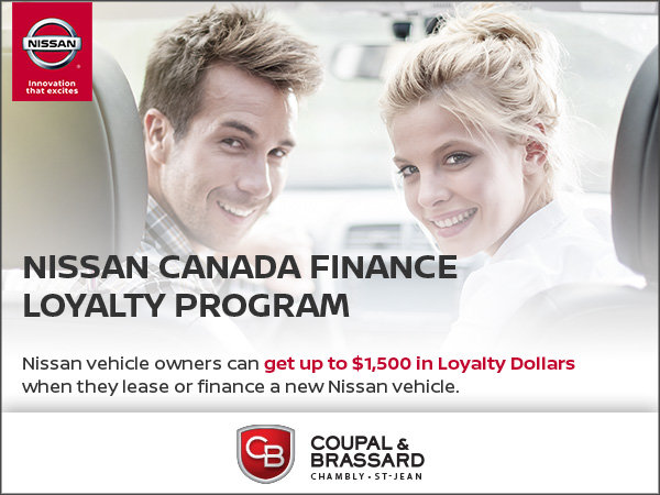 Nissan Canada Finance Loyalty Program