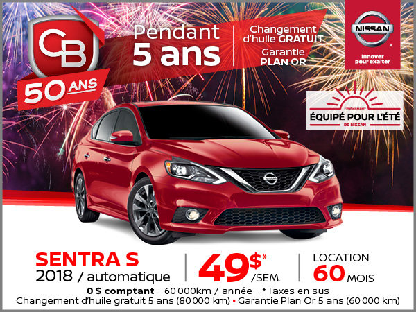 Sentra S 2018 automatique