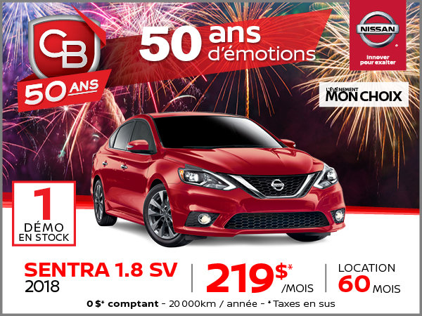 Sentra 1.8 SV 2018