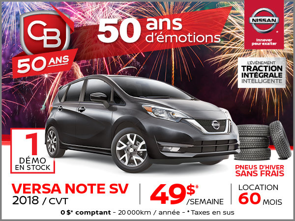 Versa Note SV 2018 CVT