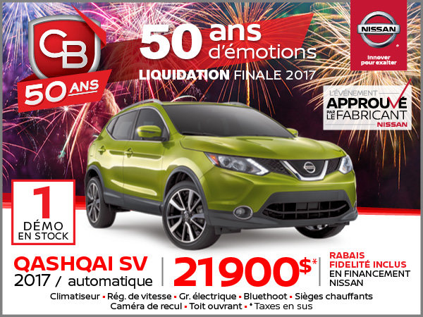 NISSAN QASHQAI SV 2017 AUTOMATIQUE