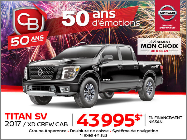 TITAN SV XD CREW CAB 2017