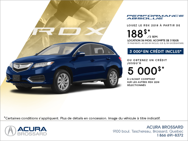 Acura RDX 2018