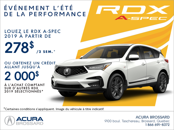 Acura RDX 2019