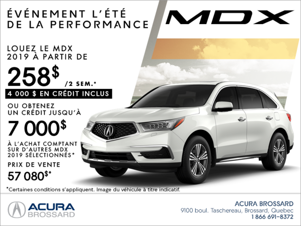 Acura MDX 2019