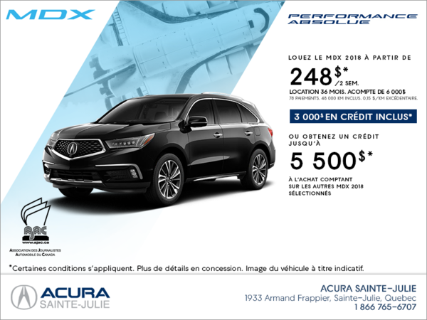 Acura MDX 2018
