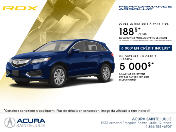 Acura RDX 2018