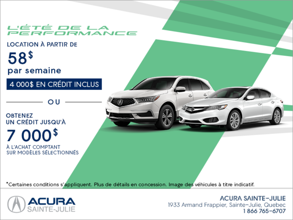L'été de la performance
