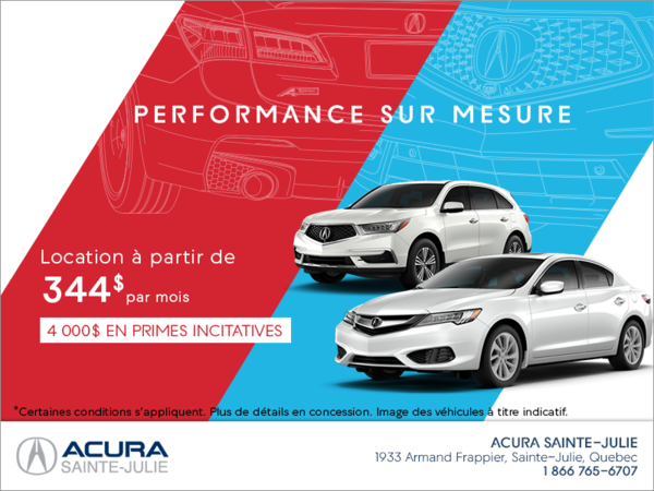 Performance sur mesure