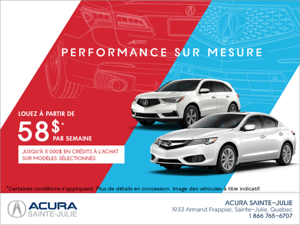 Performance sur mesure