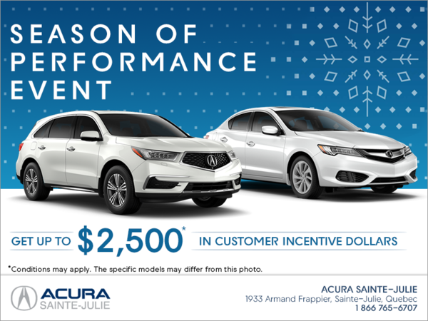 The Acura Season of Performance Event