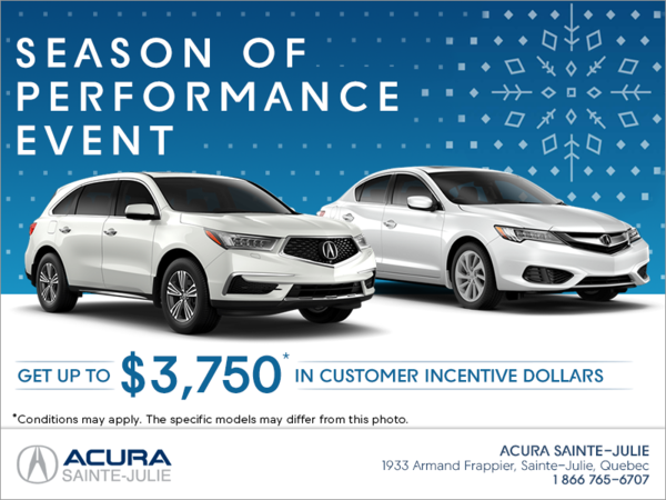 The Acura Season of Performance Event