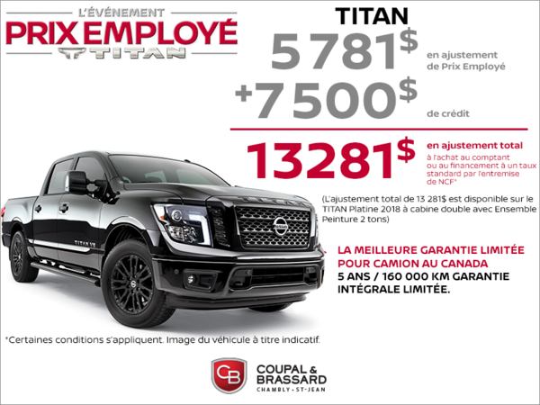 L'événement Prix employé Titan