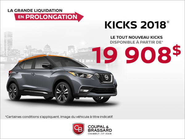 Le tout nouveau Nissan Kicks 2018