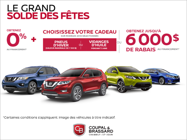 Le grand soldes des fêtes!