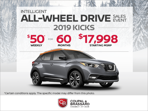 Get the 2019 Kicks today!