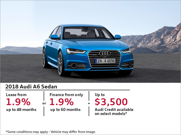 Get the 2018 Audi A6 Today