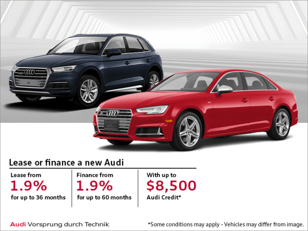 Audi's Monthly Sales event!