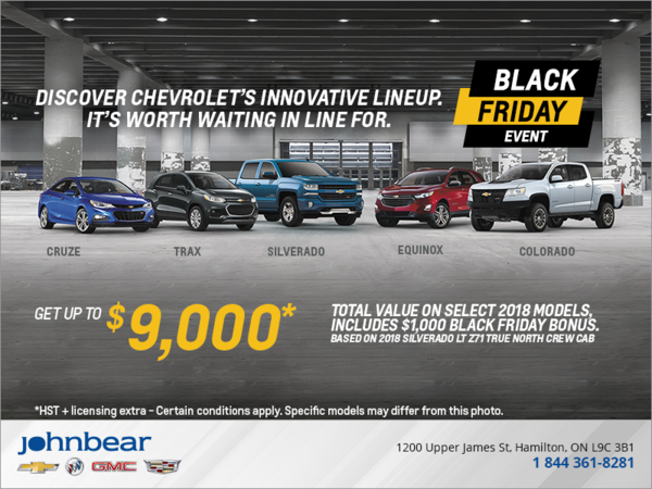 Chevrolet's Black Friday Event!