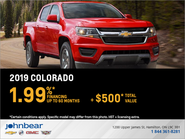 Finance the 2019 Chevrolet Colorado
