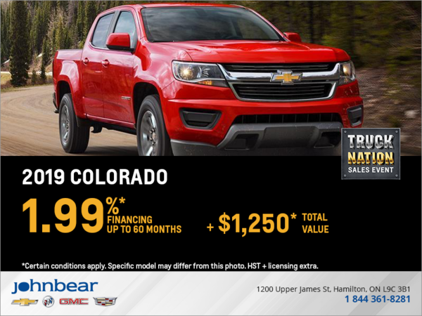 Finance the 2019 Chevrolet Colorado