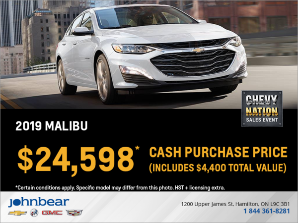 Finance the 2019 Chevrolet Malibu