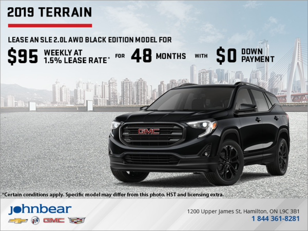 The 2019 GMC Terrain