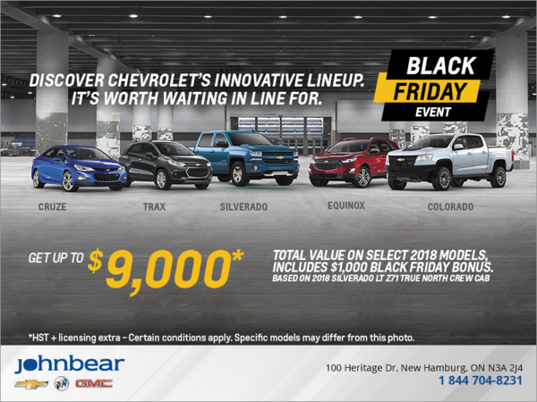 Chevrolet's Black Friday Event!