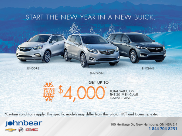 Start the New Year in a New Buick